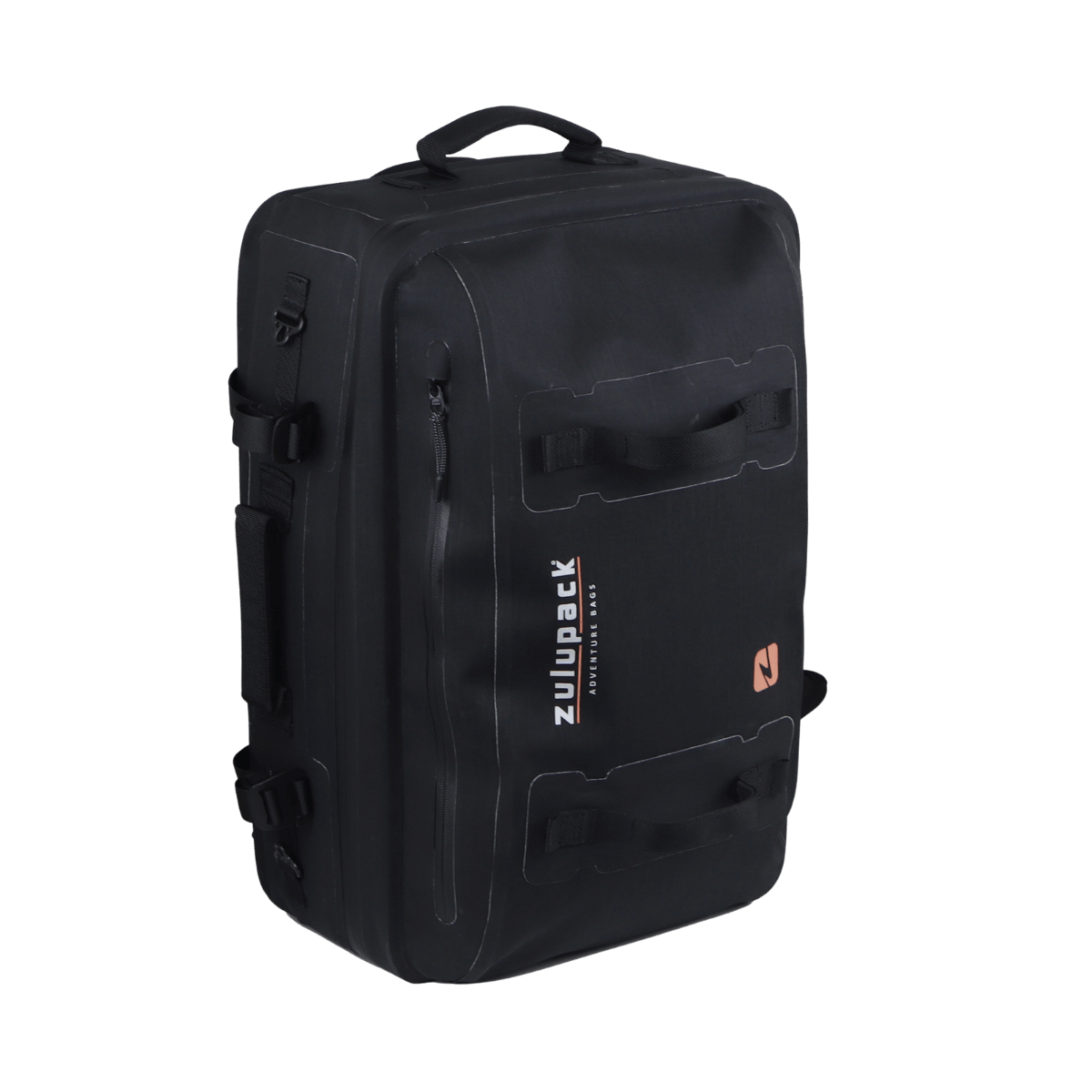 Black carry-on cabin size backpack