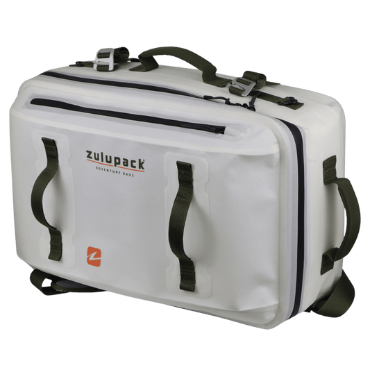 White carry-on cabin size backpack