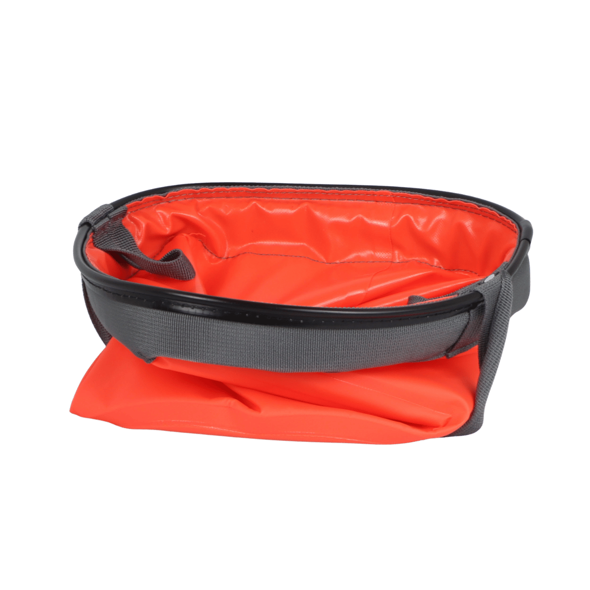 Foldable round bucket for fishing, camping and water sports