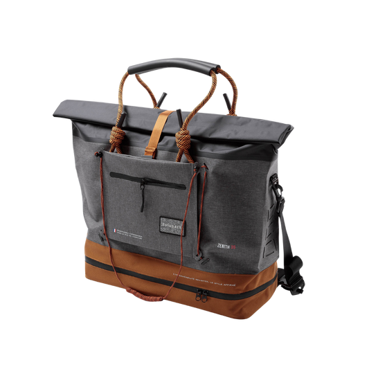 Multi-Functional Waterproof Travel Tote with Detachable Sling - Charcoal Series
