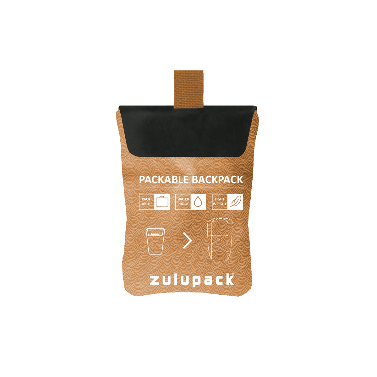 Foldable Compact Waterproof Backpack 12L