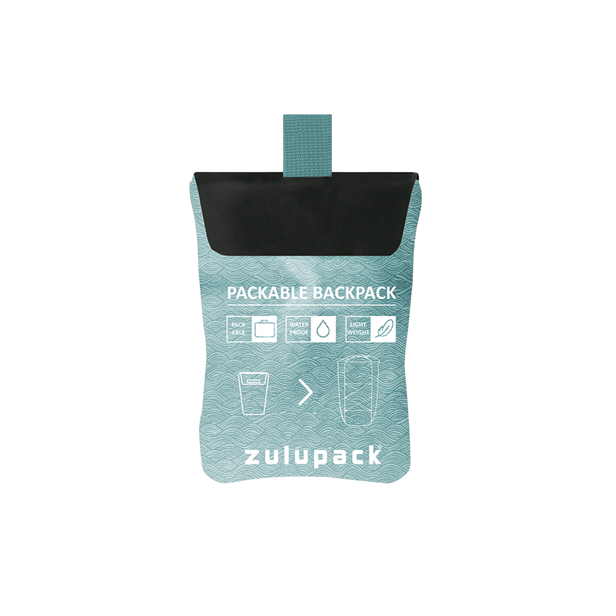 Foldable Compact Waterproof Backpack 12L