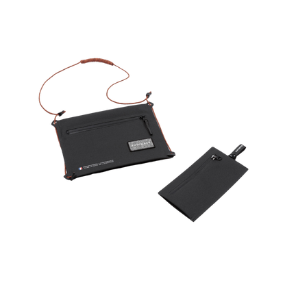 Multi-Functional Waterproof Travel Tote with Detachable Sling - Charcoal Series