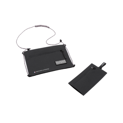 Multi-Functional Waterproof Travel Tote with Detachable Sling - Charcoal Series