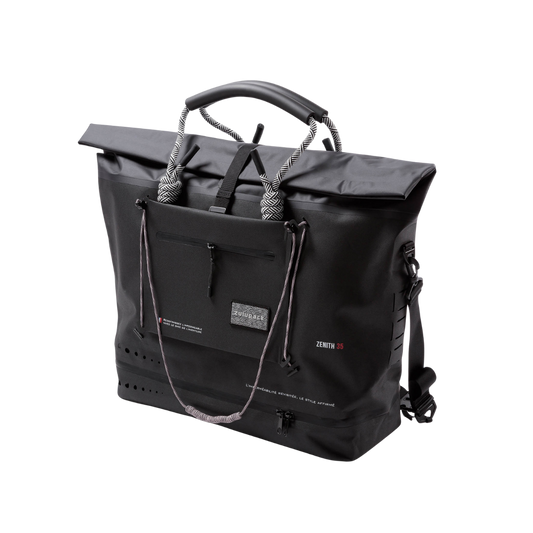 Multi-Functional Waterproof Travel Tote with Detachable Sling - Charcoal Series