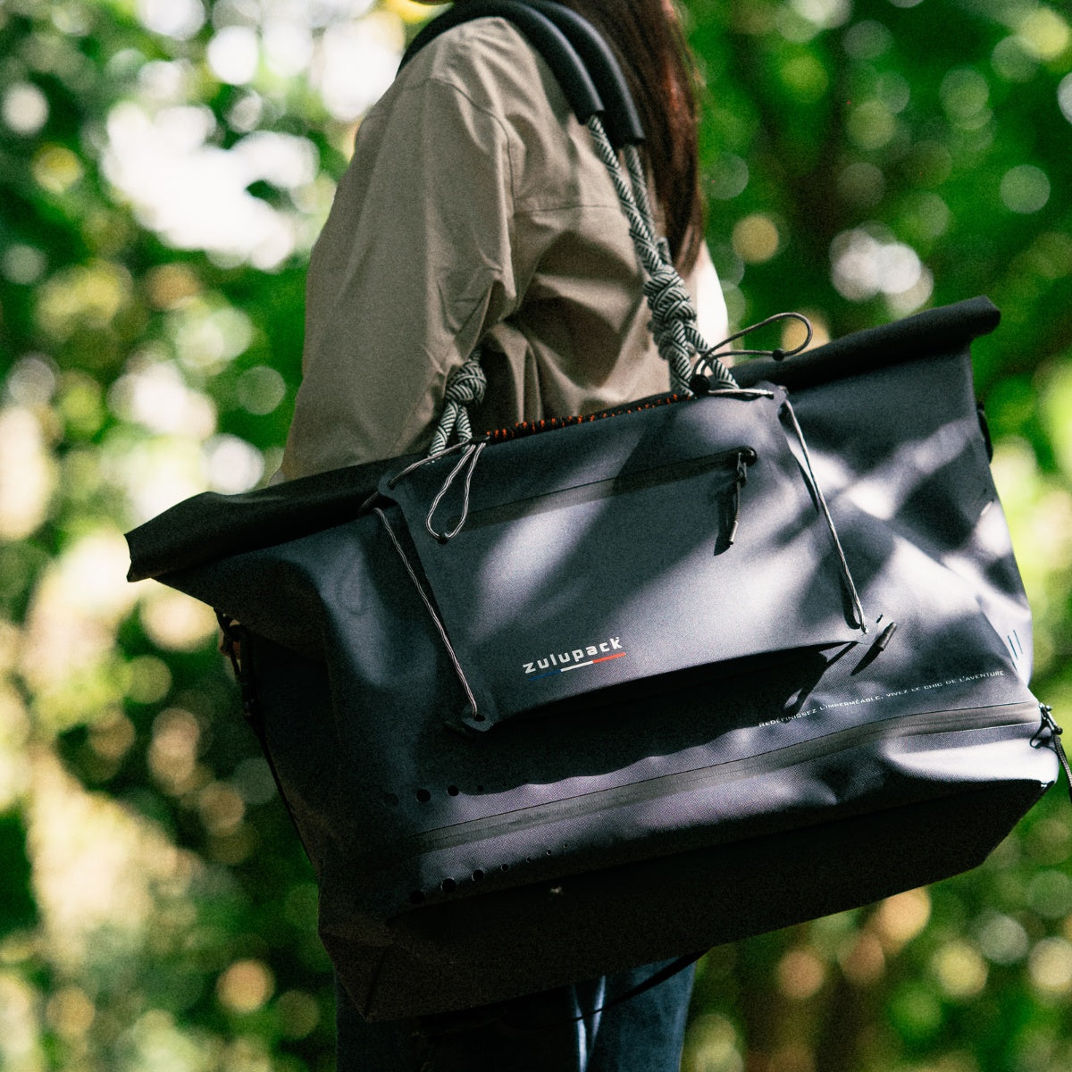 Multi-Functional Waterproof Travel Tote with Detachable Sling