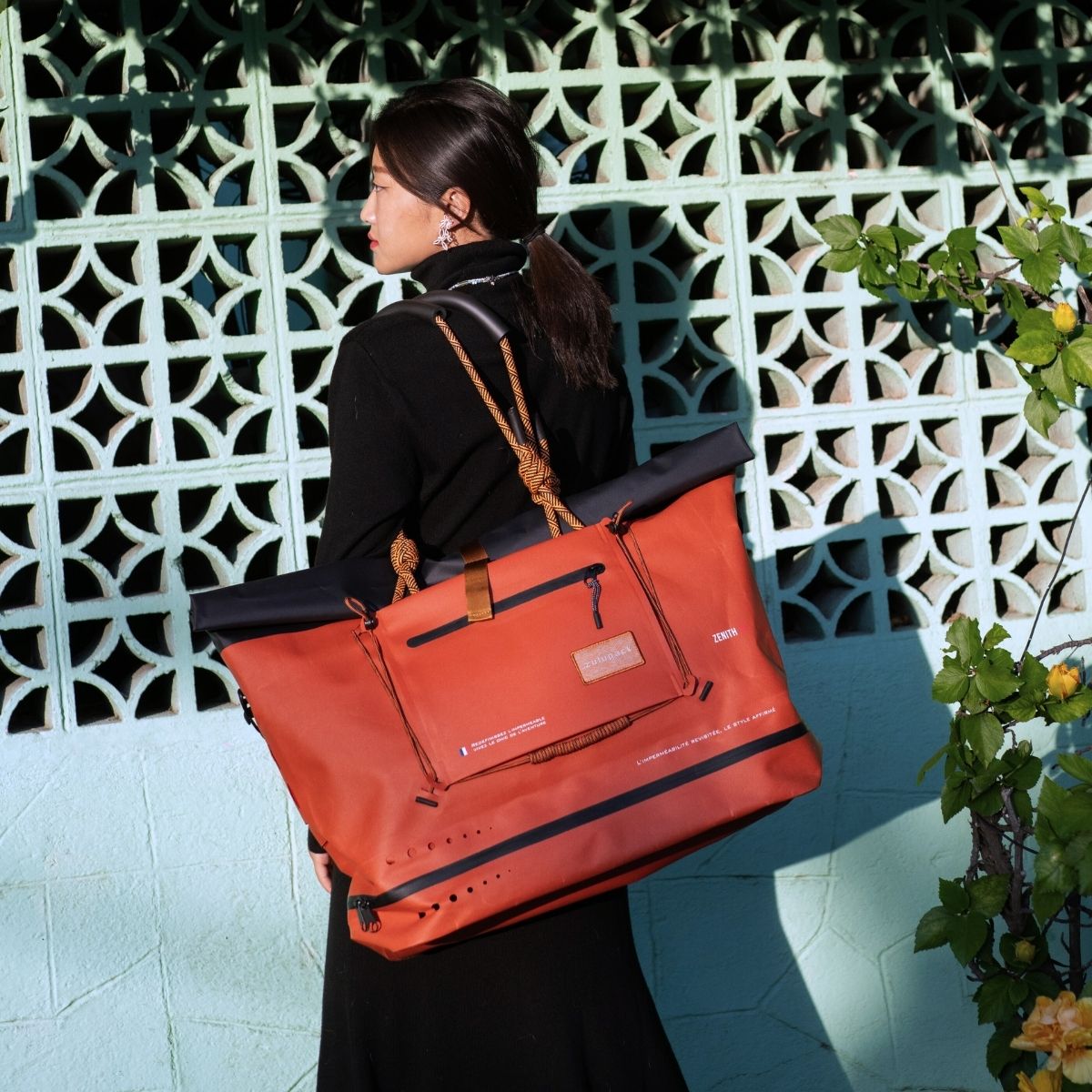 Multi-Functional Waterproof Travel Tote with Detachable Sling