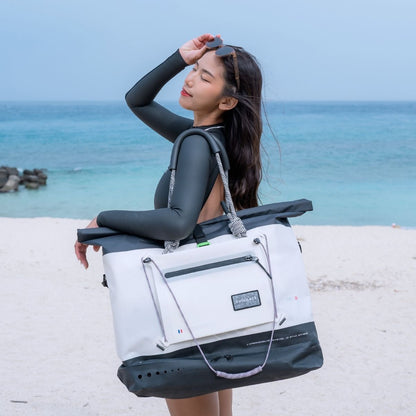 Multi-Functional Waterproof Travel Tote with Detachable Sling